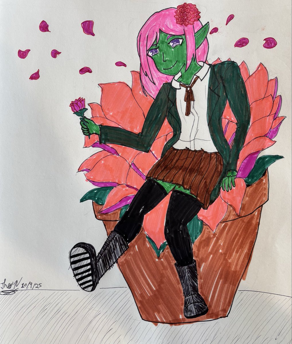 TeddieTeddie (@theodorenusire) on Twitter photo #inktober day 9: Flower Girl.
OC, Rosa Fleur belongs to <a href="/RadiantForceHQ/">Radiant Force Productions</a>.
#inkart #ocfanart #ocart #inktober day 9: Flower Girl.
OC, Rosa Fleur belongs to <a href="/RadiantForceHQ/">Radiant Force Productions</a>.
#inkart #ocfanart #ocart