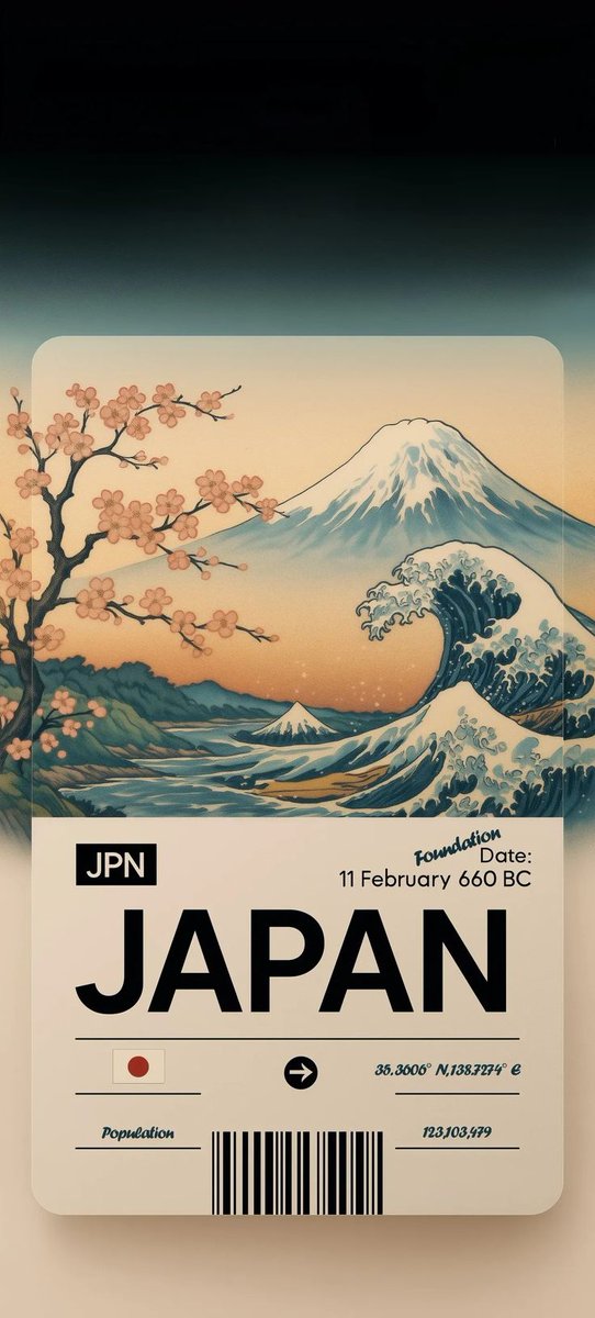 SnWalpaper4K's tweet image. Waves Meet Sakura !
#Wallpapers #iOS26