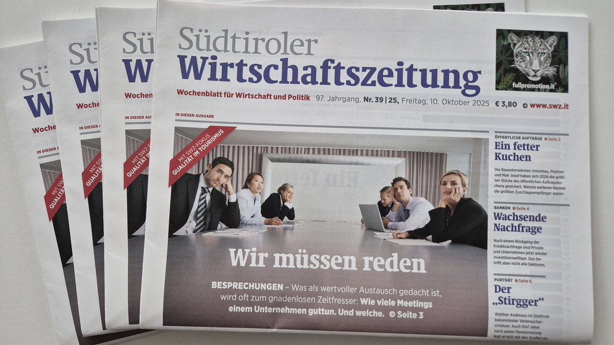 #Besprechungen sind die Plagegeister des modernen Berufsalltags. Aber das muss nicht sein. Wie viele #Meetings einem Unternehmen guttun. Und welche. Die Titelgeschichte in der morgigen #SWZ