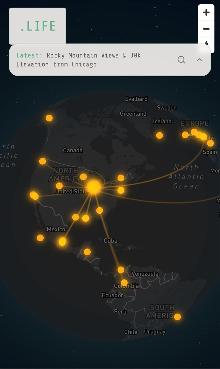 I built an app that lets you share moments, messages, and memories on a live globe. Pick anywhere, share anything 📍

no logins, no feeds, no algorithms,
just presence.

.LIFE evolves and grows because we do.