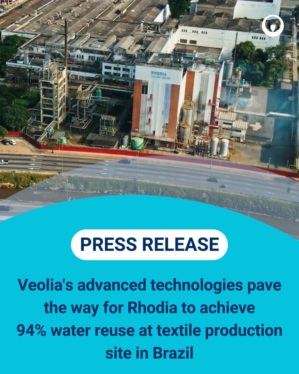 For many communities and businesses, water isn't a given. Droughts have caused major issues, showing us that even a country with abundant resources can face serious challenges.💧

That's why our partnership with Rhodia Brasil is so important. 

Read more: bit.ly/48S8LWT