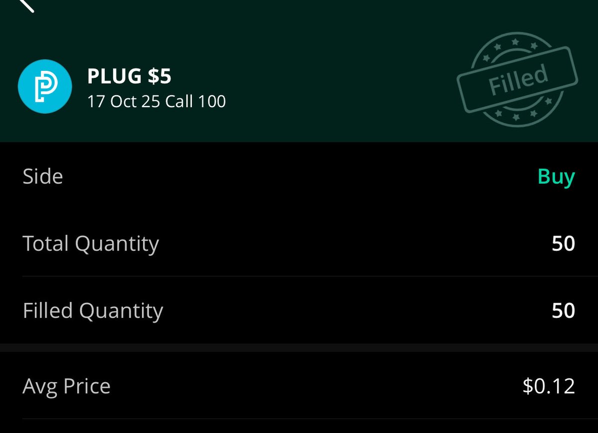 Mahi_Trades's tweet image. $PLUG 10/17 5c @ .12 🔌

GOOD R/R HERE , COULD BE A RUNNER 🏃‍♂️ 

#StockMarket #OptionsTrading $SPY $SPX