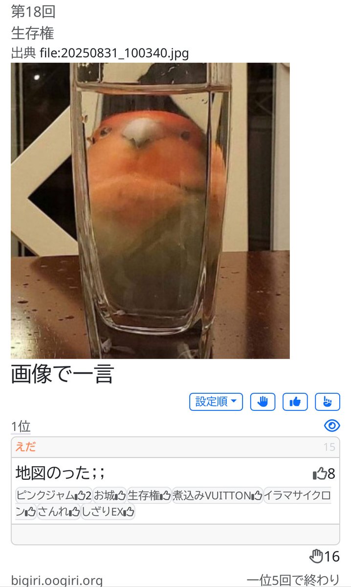 vade03's tweet image. 一位5回で終わりありがとうございました
