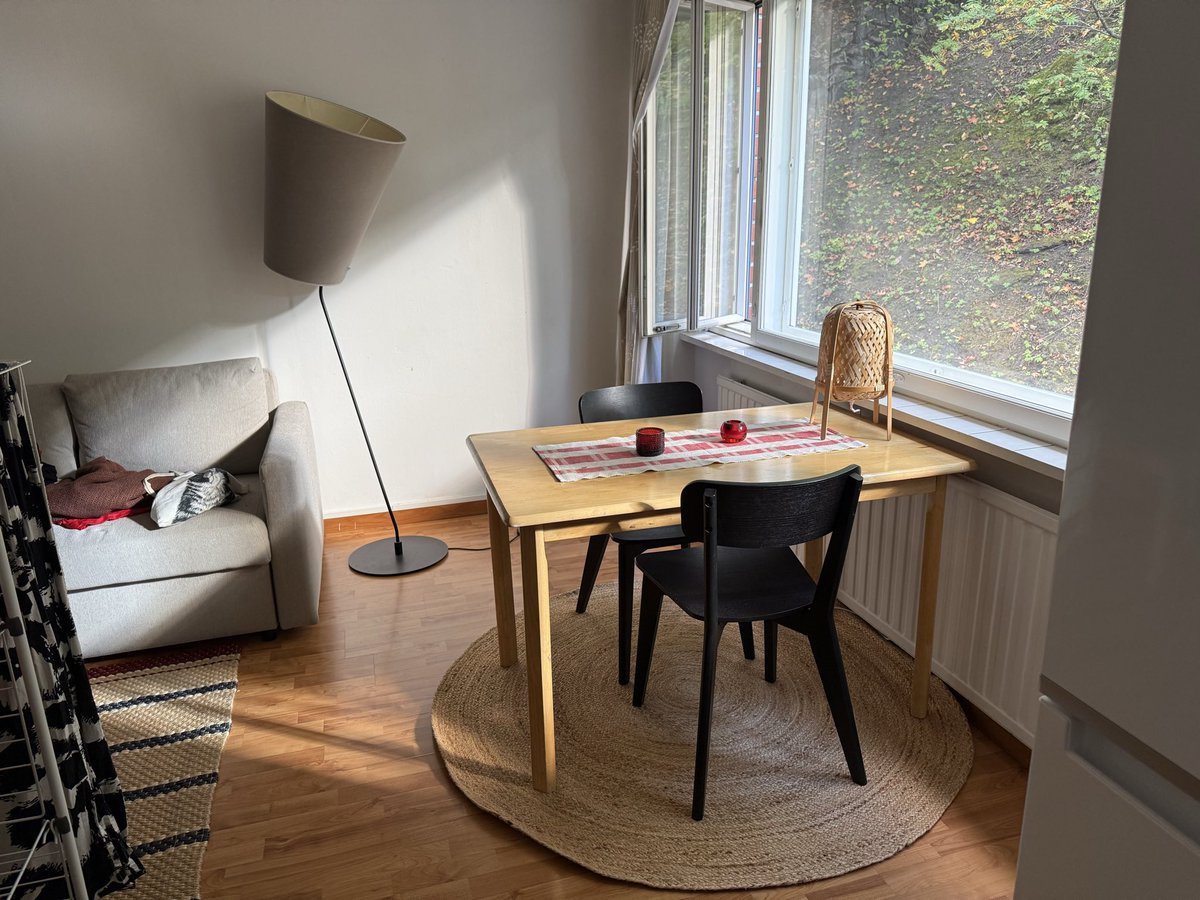 New place coming together real nice 
So cozy!