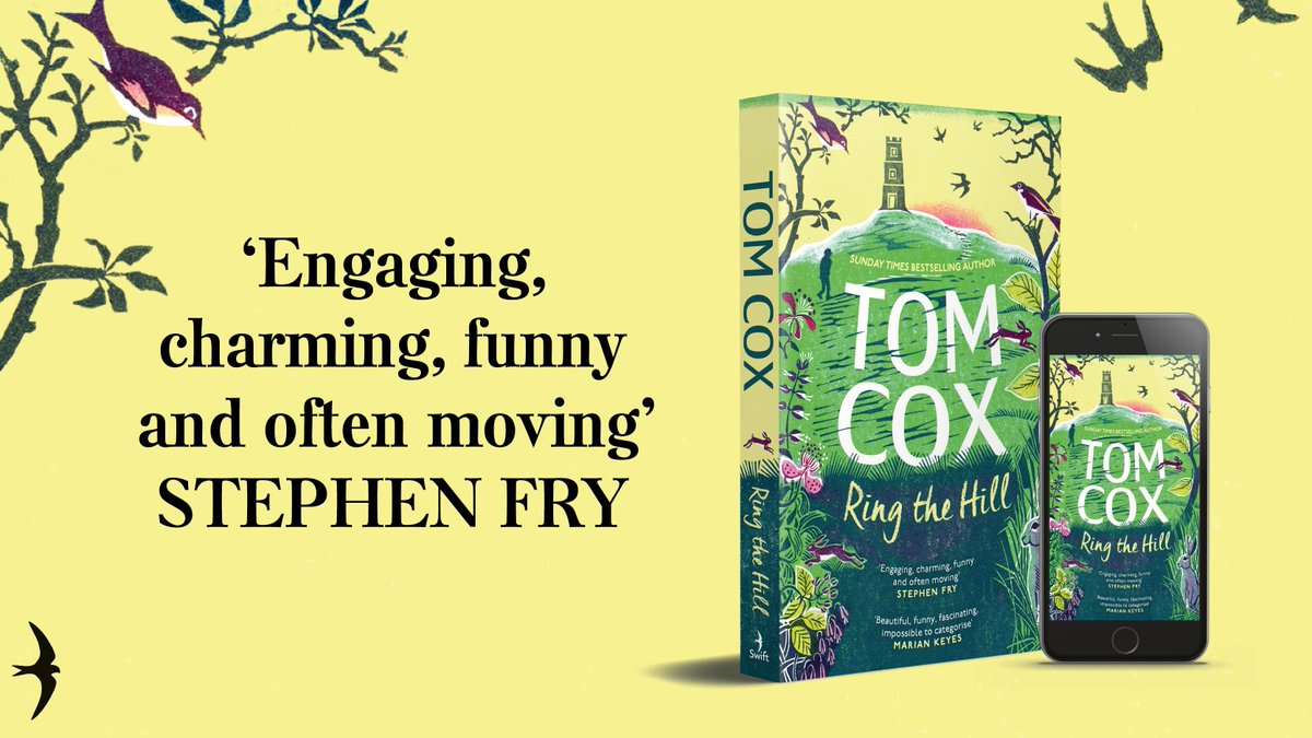 _SwiftPress's tweet image. 'Engaging, charming, funny and often moving' Stephen Fry
#RingtheHill by #TomCox publishes in paperback today.
Find out more: ow.ly/2RPE50WY8iK