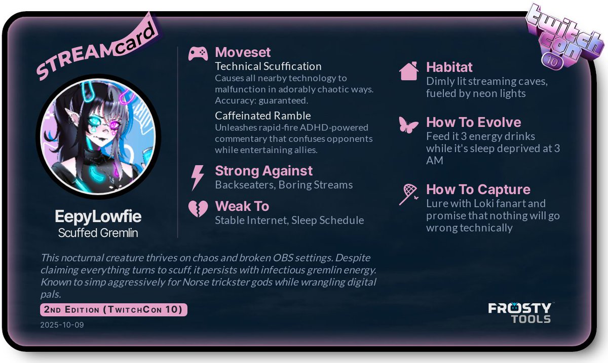 not me being massively called out with my tech problem curse and obs problems