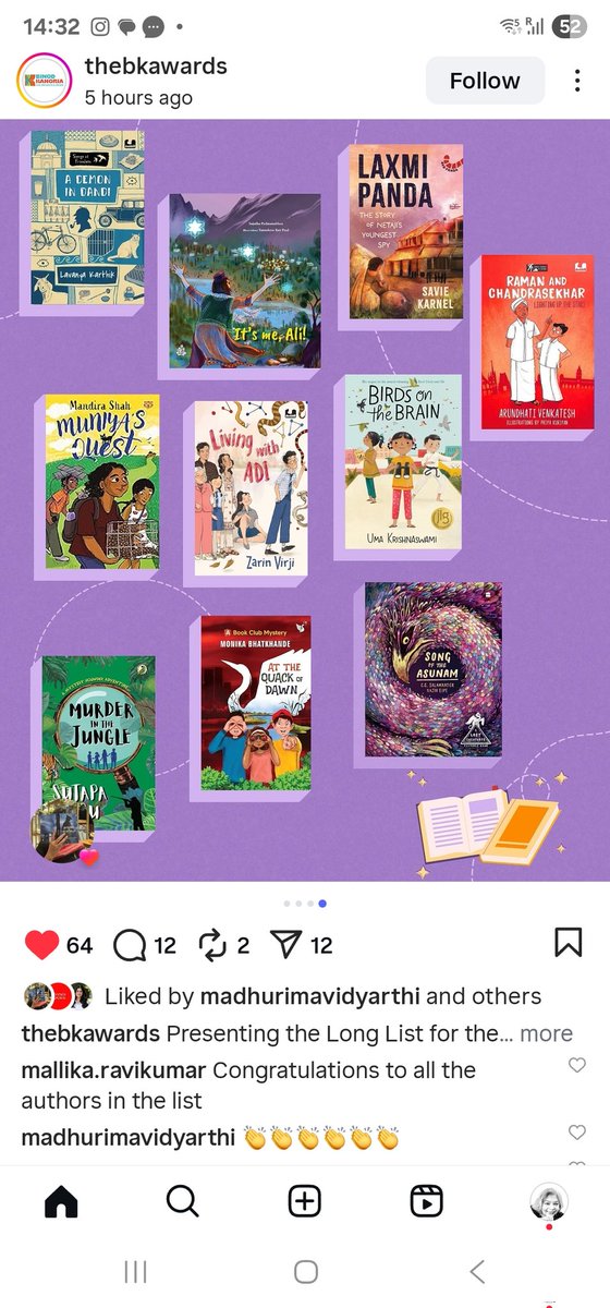 HONOURED!
<a href="/TheBKAwards/">The Binod Kanoria Awards for Children's Literature</a> <a href="/niyogibooks/">Niyogi Books</a> 
#longlist #bookawards #honoured