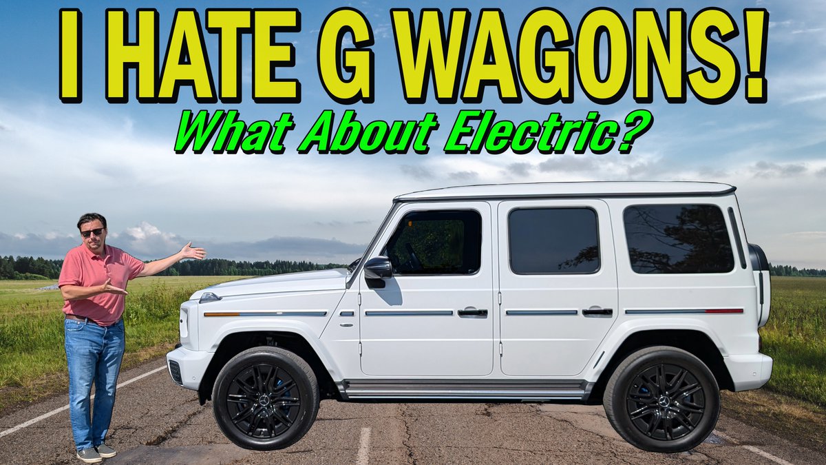 NEW VIDEO REVIEW: Can the Electric G Wagon Change a Hater's Mind? youtu.be/YnT0grR4PbA?si… via <a href="/YouTube/">YouTube</a>