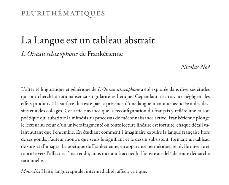 Nicolas NOE tweet media