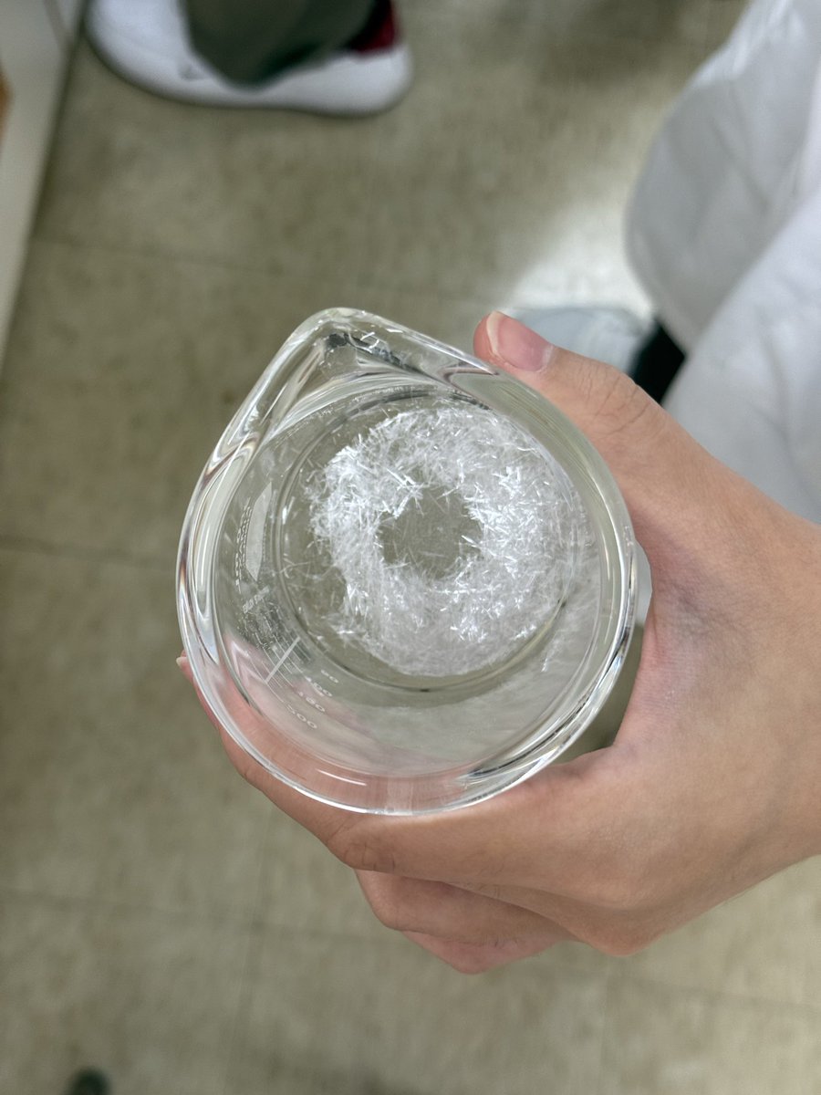 jiaying1229_'s tweet image. me showing the baby mochi Byeongkwan agenda and my A.C.E Changer photocard to the benzoic acid crystallization just because my friend said that BK catches her eyes the most
and we also said a lots of words of affirmations to our crystallization
ultimately it turns out beautiful🥹