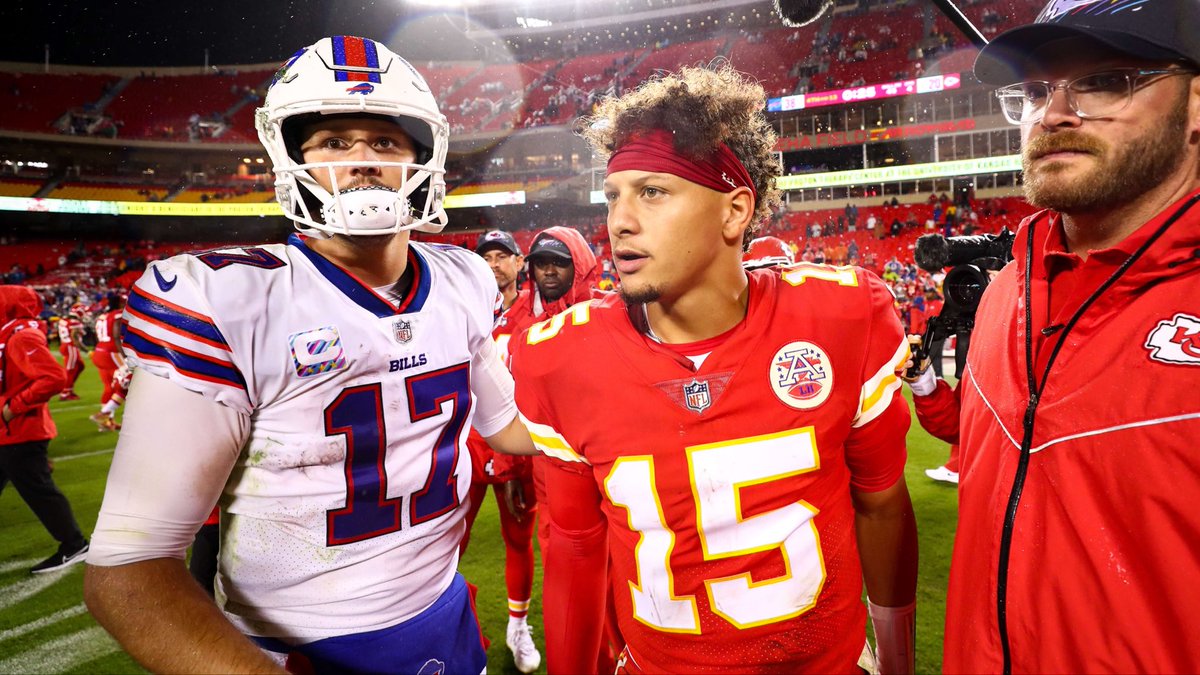 Josh Allen in 2025:
12 TDs ✅ | 3 TOs | 1,429 Yds | 72.1 QBR
(No offensive starters missing) 👀

Patrick Mahomes in 2025:
11 TDs | 2 TOs ✅ | 1,447 Yds ✅ | 75.1 QBR ✅
(WR1 hasn’t played &amp; WR2 missed 60% of the games) 👀

One’s an MVP favorite… the other’s “regressing” 😅😂