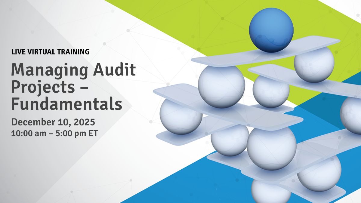 In this 1-day virtual course, learn the core concepts of project management—so you can deliver audits that are high quality, on time, and on budget.

Join us December 10, 10:00 am – 5:00 pm ET.
CAAF Members: $599
Non-members: $699

Reserve your place now: training.caaf-fcar.ca/en/product/man…