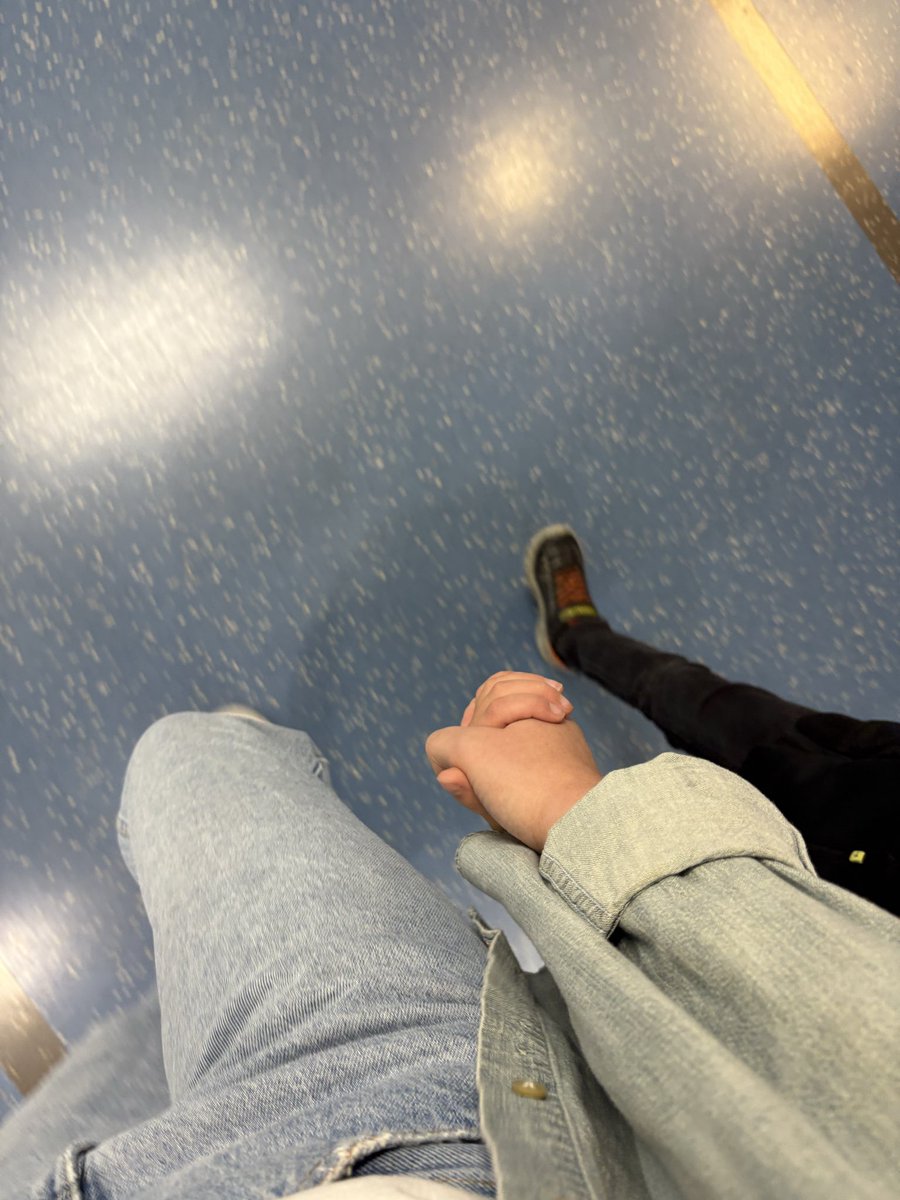 Last week I taught my friend who holds my hand 3 squeezes means “I love you” while staying at a level 0 (something my Grandma taught me). Today, he squeezed my hand 3 times to tell me he loves me! My heart! 🥹❤️ #CPSbest #TrustyHusky