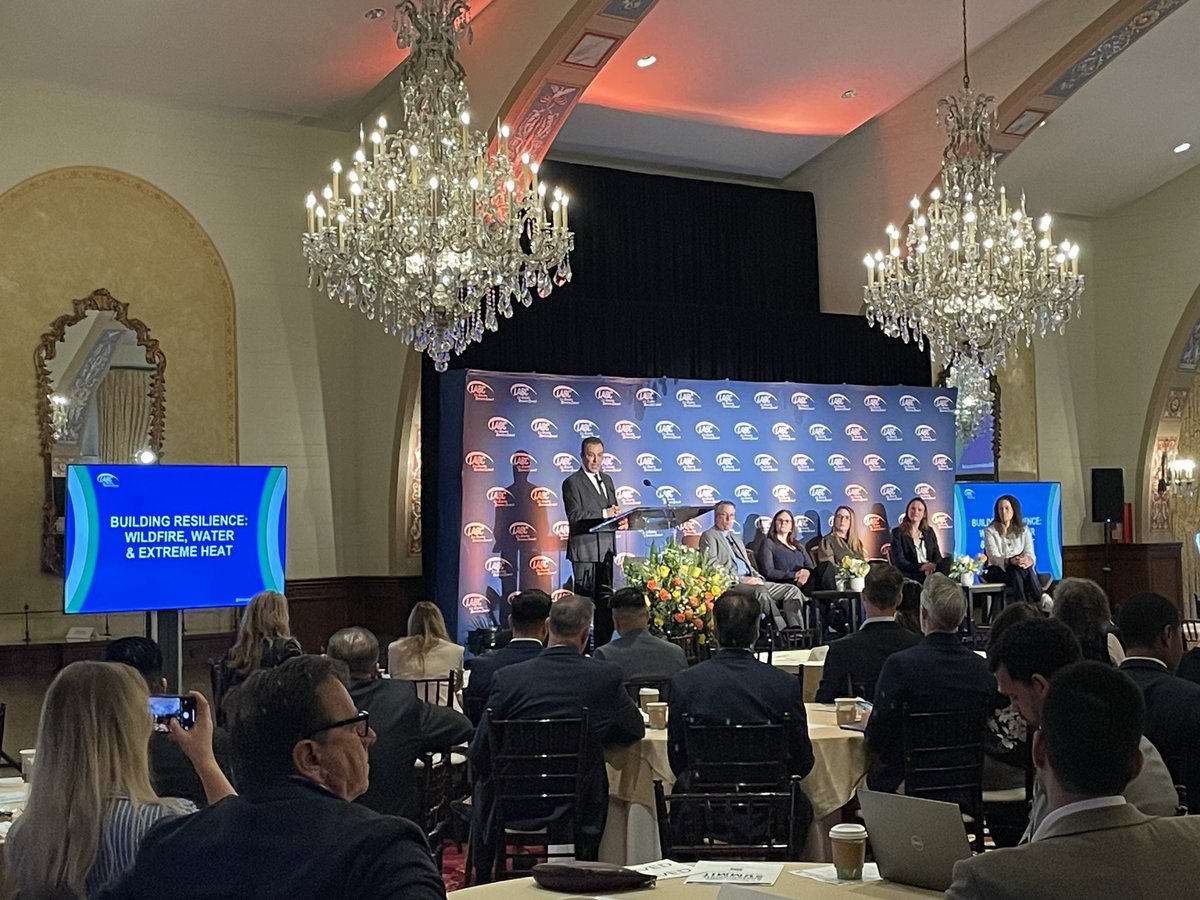 Extreme heat, wildfire, and water scarcity aren’t future risks, they’re here. 

At this years, #LABCSustainabilitySummit leaders are discussing bold strategies to strengthen CA’s climate resilience. 

Tune in here: labusinesscouncil.org/events/sustain…