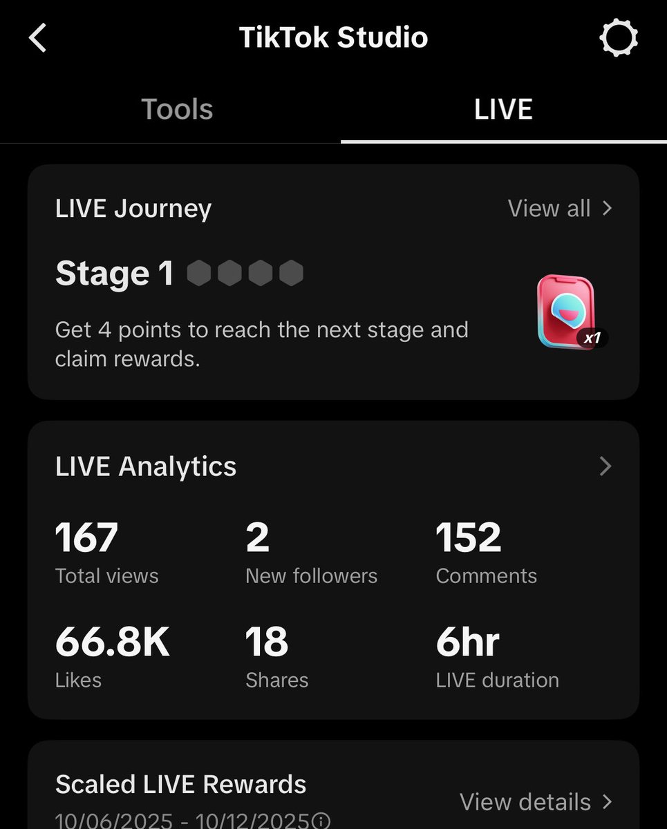 ltrxxshl's tweet image. Repetition is everything. This is from yesterday’s TikTok live. Thank you everyone 
#smallcreator #streamer #CODNEXT #Beta  #BlackOps7 #twitchstreamer #growing #smallstreamer #TikTok #TikTokLIVE #f4f #connect #grow #rt #likes