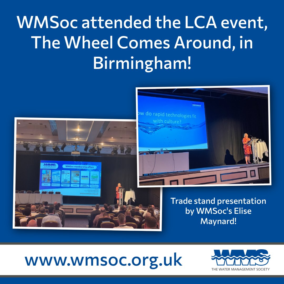 Elise Maynard gave a presentation on Rapid Technologies yesterday at the LCA event in Birmingham. It was great to speak to so many people at the WMSoc trade stand, too!

We will be out and about again at IHEEM Healthcare Estates in Manchester. Come and see us on stand G28!