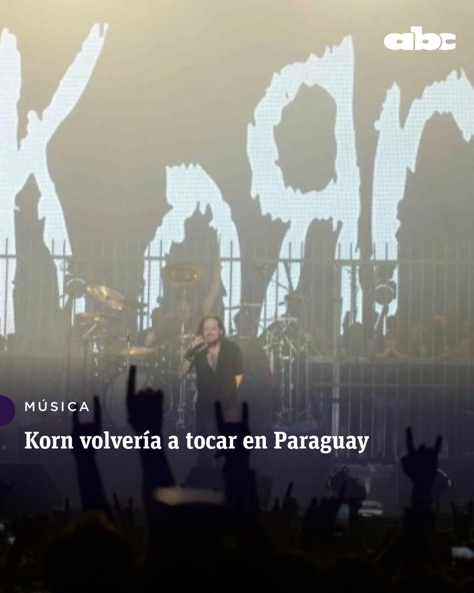 ABCDigital's tweet image. #ABCEspectáculos| Mediante un reel, @g5pro despertó la ilusión de los fanáticos de @Korn . 

Sí, es que sería una pista de un próximo show en Paraguay de la banda estadounidense tras más de una década.

En días más se daría la confirmación de fecha, lugar y horario.

📲…