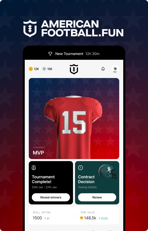 I married an American on thanksgiving.

My children will be half American.

And I swear this. 

They will grow up free to participate in the decentralised permissionless trading of real world american football stars in the world's most rewarding skill based sports arena.