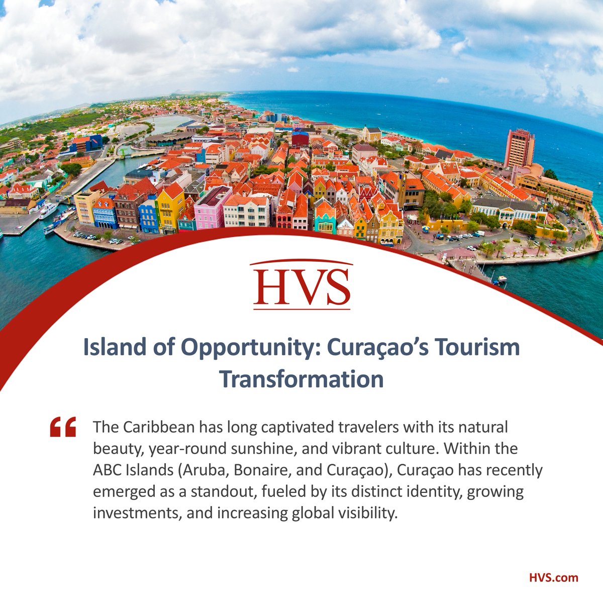 The Caribbean continues to enchant travelers, but one island is stealing the spotlight: Curaçao.

To read Patrick Nau's article about Curaçao, which is becoming the crown jewel of the ABC Islands, click here: hvs.com/article/10280/…

#HotelConsulting #CaribbeanLodging