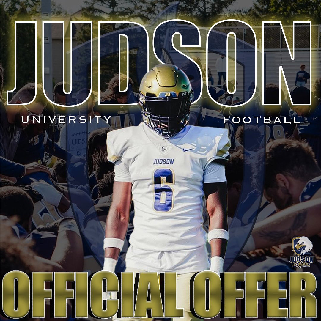 Jordyn Shorter (@jordynshorter7) on Twitter photo After a great conversation with coach  <a href="/bingham_ty5085/">TyRees Bingham</a> I am blessed to receive my 3rd Offer from <a href="/JudsonUfootball/">Judson Football</a>  #AGTG🙏🏽 #GOEAGLES🦅
<a href="/RecruitGeorgia/">Recruit Georgia</a> <a href="/MonroeFTBL/">Monroe Football</a>  <a href="/CoachDaniels06/">Coach D</a> After a great conversation with coach  <a href="/bingham_ty5085/">TyRees Bingham</a> I am blessed to receive my 3rd Offer from <a href="/JudsonUfootball/">Judson Football</a>  #AGTG🙏🏽 #GOEAGLES🦅
<a href="/RecruitGeorgia/">Recruit Georgia</a> <a href="/MonroeFTBL/">Monroe Football</a>  <a href="/CoachDaniels06/">Coach D</a>