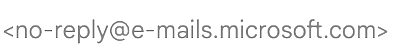 Friendly PSA: emails coming from the domain "e-mails.microsoft.com" are not official Microsoft emails. Do not click on links from that domain