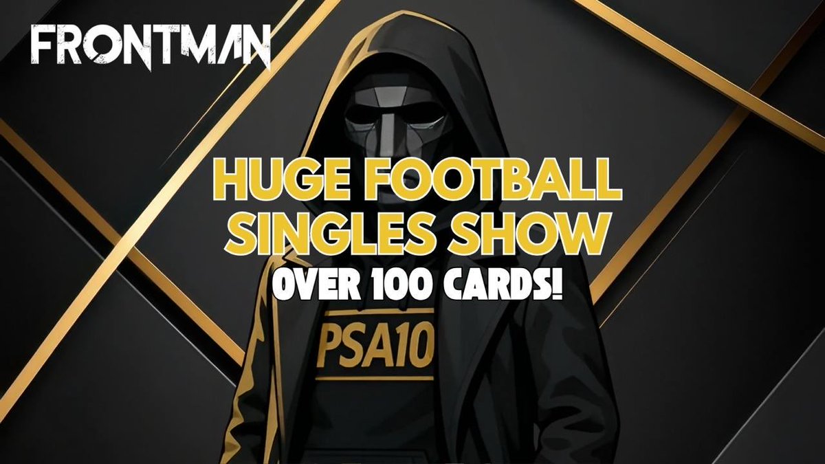 🔥 FOOTBALL SINGLE CARD &amp; SURPRISE SET SHOW! 🔥

FRONT MAN is dropping heat from his personal vault — including Messi autos, Yamal rookie sigs, and Neymar match-worn patch booklets! 👀

Tonight <a href="/Whatnot/">Whatnot</a> 6pm Uk 🇬🇧 

whatnot.com/s/7jvZWU0Y

See you there! ✌️

#PSA10TCG