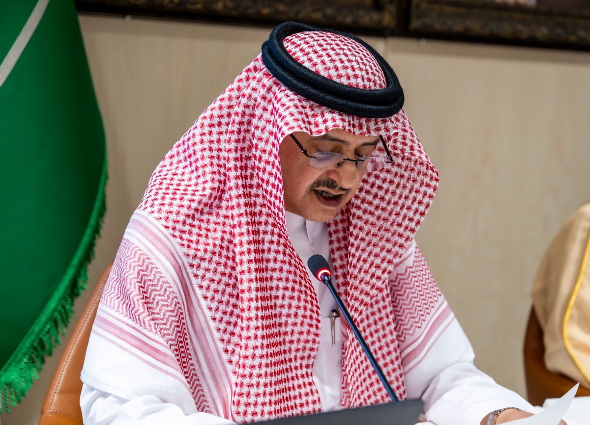 KSAPSAIDS's tweet image. أقام معهد الأمير سعود الفيصل للدراسات الدبلوماسية ندوة بعنوان “العمل الإنساني والتعاون بين المملكة العربية السعودية ومكتب الأمم المتحدة لتنسيق الشؤون الإنسانية” افتتح الندوة مدير عام المعهد معالي الدكتور مشبب بن عايض القحطاني