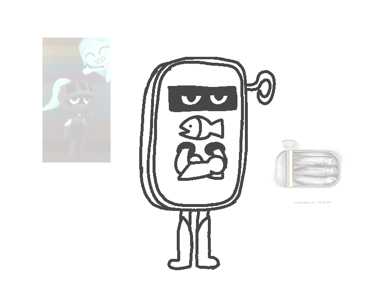 DylanAdobo's tweet image. soulvester in a tuna suit #dandysworld #dandysworldfanart #soulvester