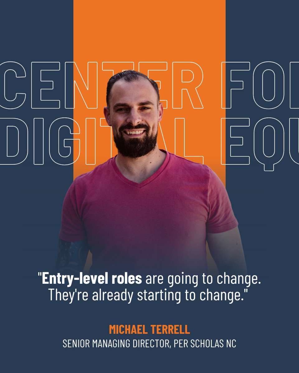 At our September Community Council meeting, we explored the Ecosystem Approach to AI—and how important it is to bring AI into conversations around digital literacy and workforce development. Thank you to Mike Terrell from <a href="/PerScholas/">Per Scholas</a> and all our partners for all that you do!