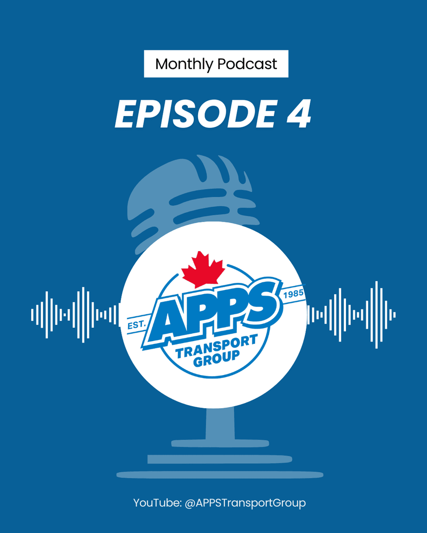 APPSTransGroup's tweet photo. Episode 4 of the APPS Podcast is here!

Our President, Dean Baran, sits down with Stacey Large, AVP at Select Trailer Sales &amp; President of the Toronto Transportation Club, to discuss leadership and the future of Canadian trucking.

👉 https://t.co/9XHtM4Pum9 

#AppsTransportGroup https://t.co/MILh1gOt9C