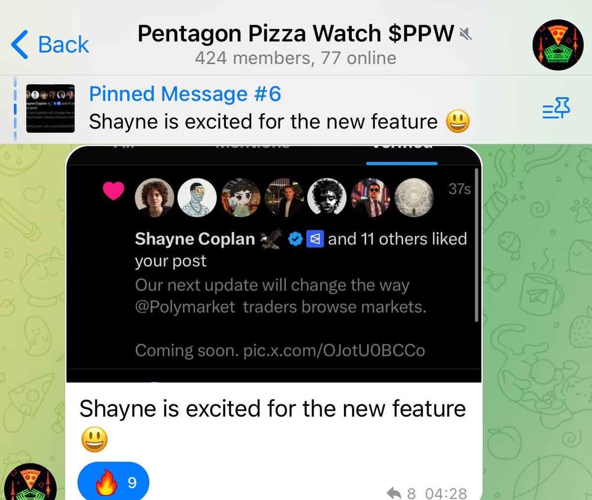 When Polymarket became X’s truth engine, it needed intelligence infrastructure.

That’s $PPW … mapping OSINT, flights, tweets, &amp; events across the globe in real time.

PolyGlobe is becoming the Bloomberg Terminal of the decentralized world.

🌐
$flipr $nmt $zig $ava $manyu $tao