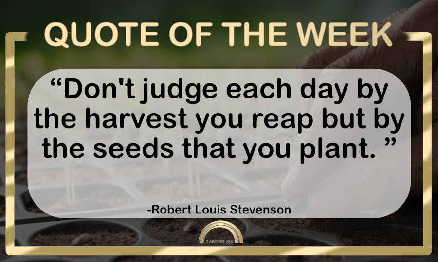 3ARCHESUSA1's tweet image. Success isn&apos;t measured by today&apos;s gains, but by the effort and good intentions we sow. Keep planting those seeds; the harvest will come in its season. 🌱

#3ArchesUSA #PlantGoodSeeds #FocusOnTheProcess #EffortOverOutcome #DailyHabits #LongGame