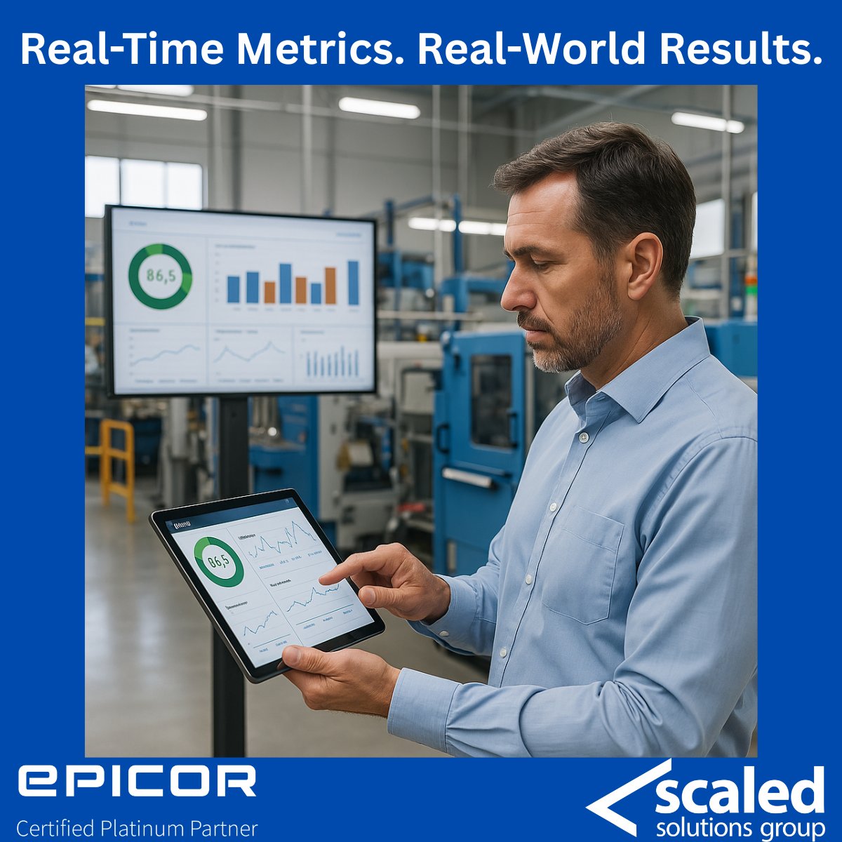 BeScaled's tweet image. Still using old data?

OneView gives you real-time KPIs so you can act now, not later.

Have you &quot;SCALED&quot;?
scaledsolutionsgroup.com

#ManufacturingExcellence #MES #OneView #RealTimeData #EpicorMES #AdvancedMES  #DigitalManufacturing #ScaledSolutionsGroup #ContinuousImprovement