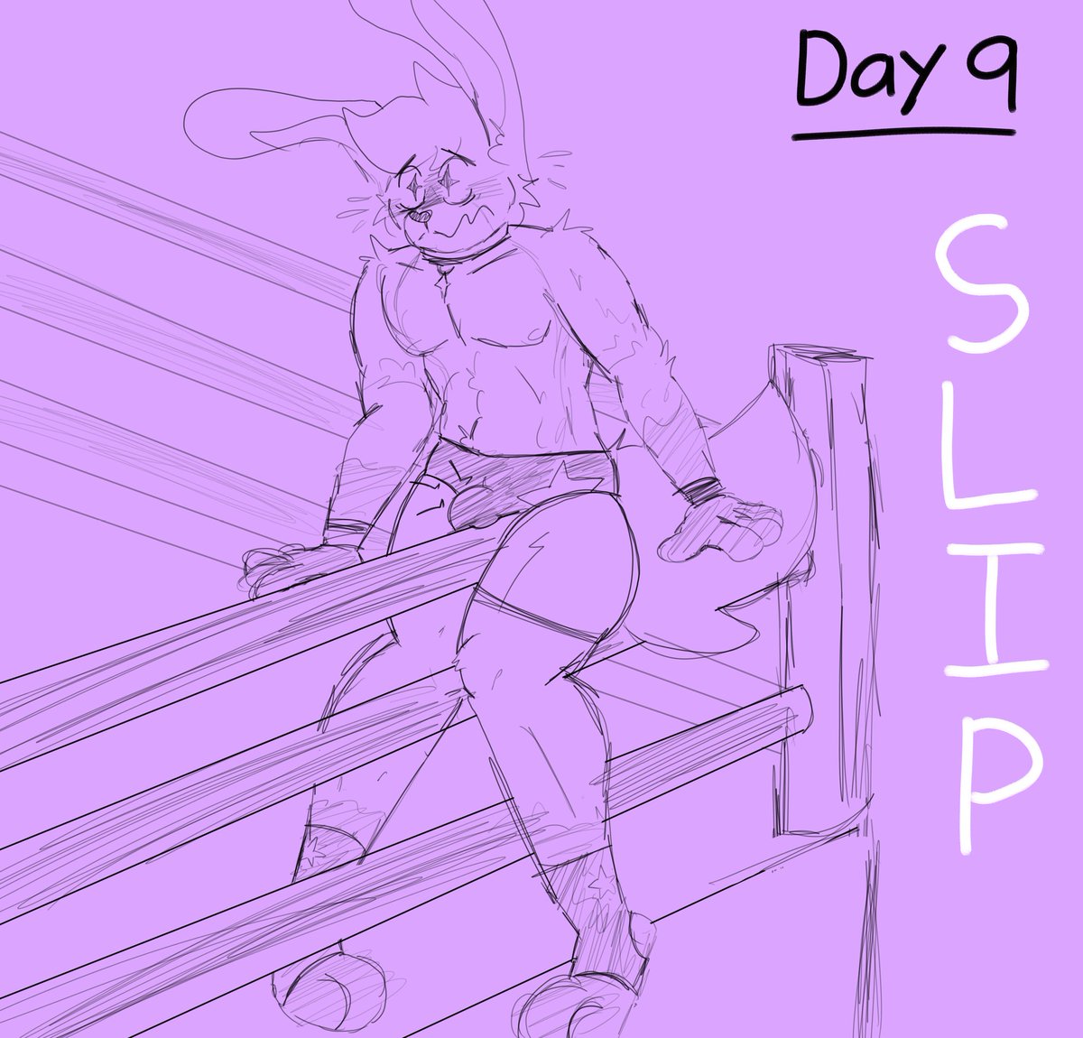 Fightober Day 9 - Slip!

Ft. <a href="/cosmibun/">Amon🌟</a> losing his balance when preparing a top rope move. Gotta watch out for those slippery ropes 😵‍💫😵‍💫😵‍💫

#Fightober2025 #FFF