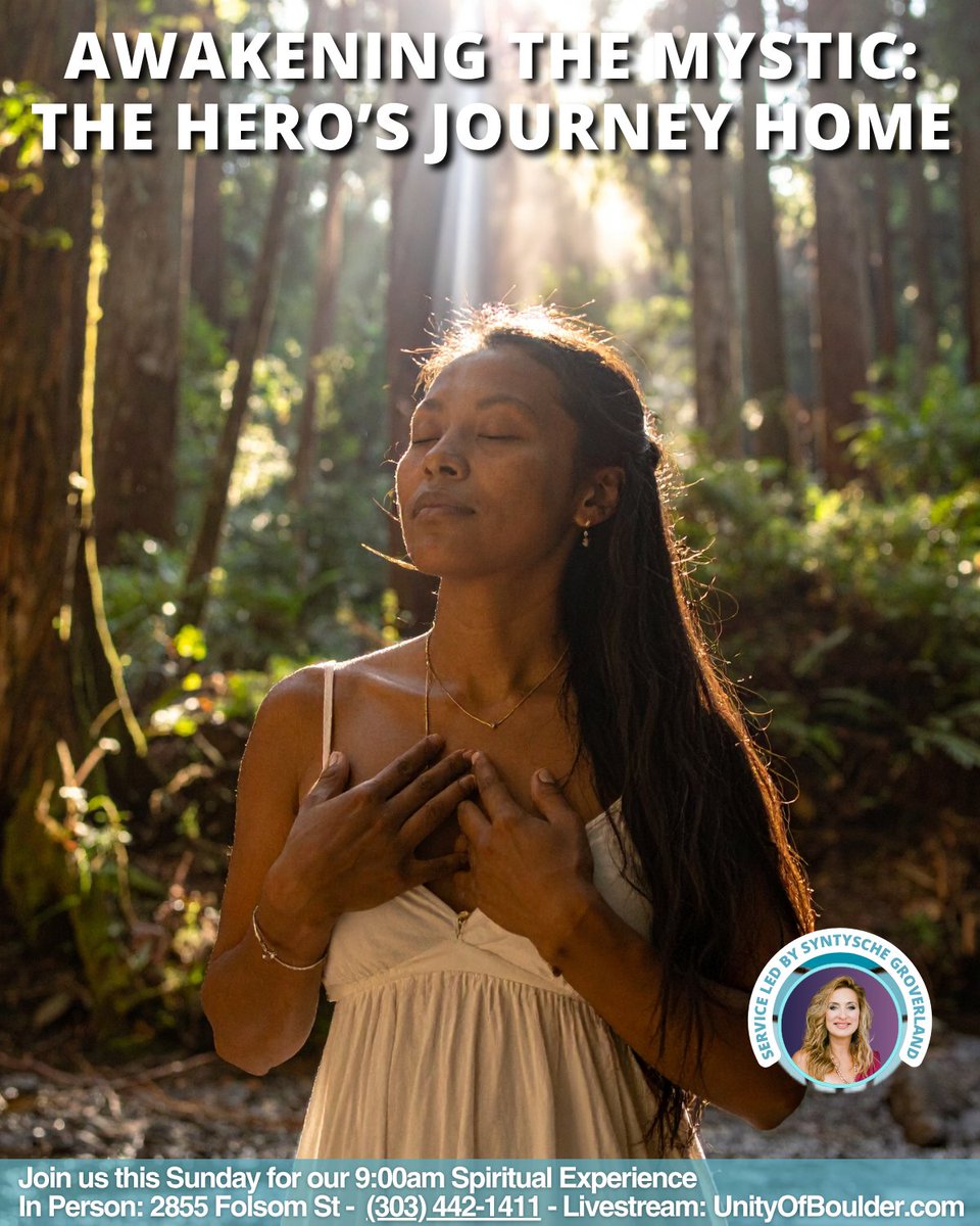 UnityBoulder's tweet image. What does it truly mean to come home? It's not about arriving at a physical place. It's that feeling of deep peace, of finally setting down your burdens and resting in the truth of your own being.
Livestream: UnityOfBoulder.com