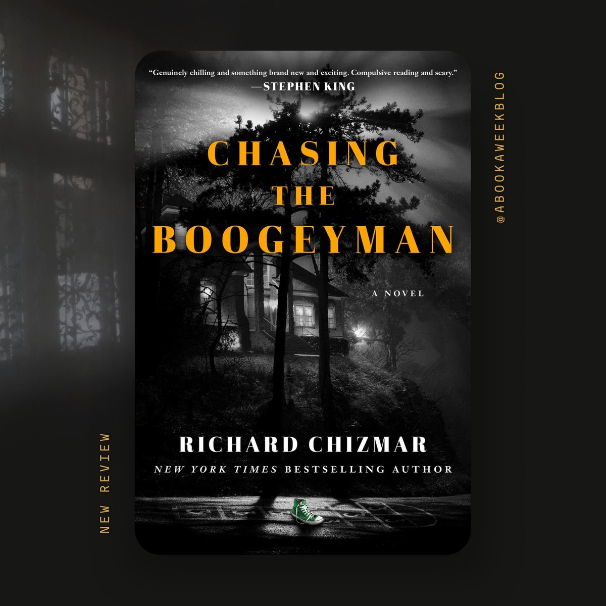abookaweekblog's tweet image. What if the monster in your hometown wasn’t just a story?

@RichardChizmar blurs truth and fiction in CHASING THE BOOGEYMAN—a haunting mix of nostalgia, mystery, and pure nightmare fuel. The perfect read for spooky season.

REVIEW: abookaweekblog.com/2025/10/chasin…

@GalleryBooks
