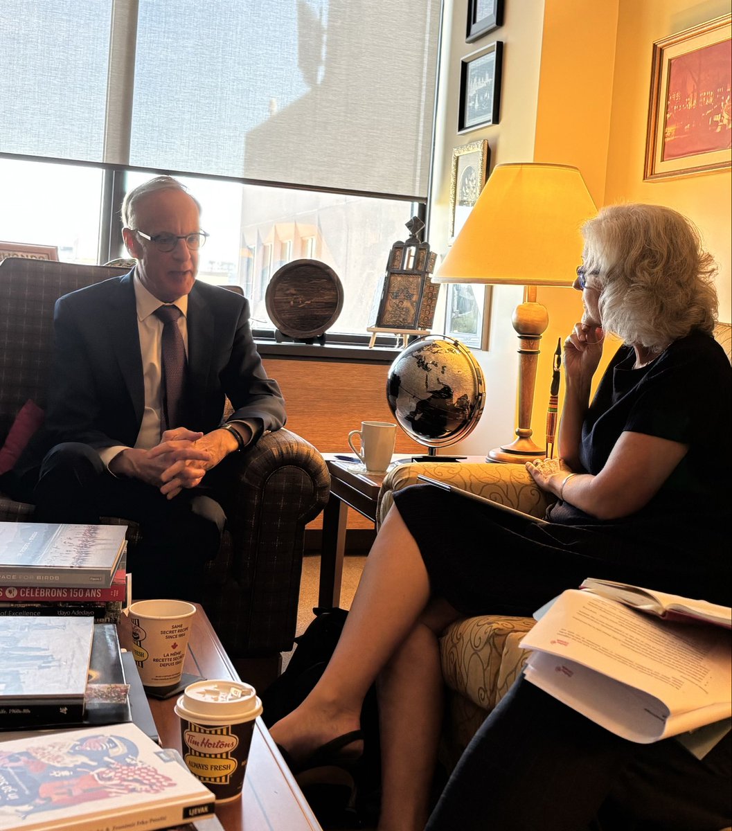 Rob_Oliphant's tweet image. Canada is working with partners to advance international financial development. Glad to meet with @FinDev_Canada CEO Lori Kerr to discuss FinDev&apos;s leadership in promoting gender equality, economic empowerment and climate resilience in Latin America, Africa and the Indo-Pacific.