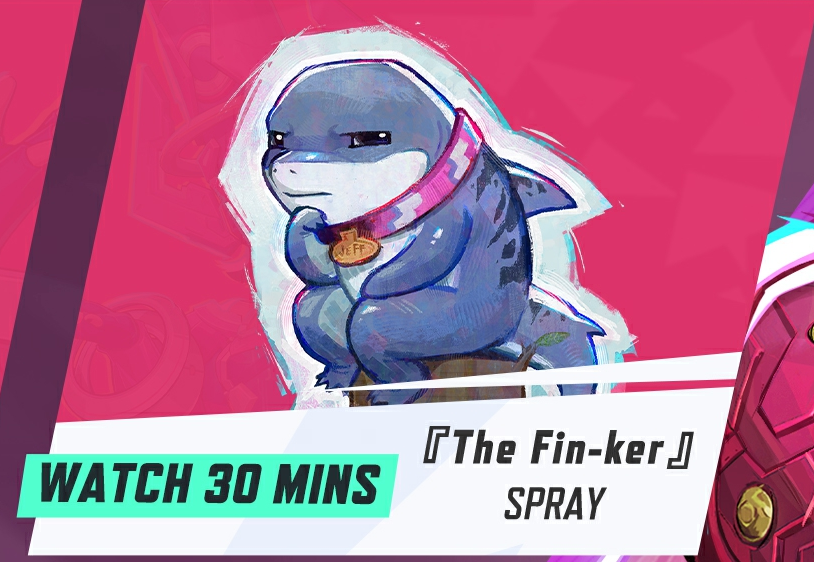 since people are wondering... I'm proud to announce I made the Fin-ker spray for <a href="/MarvelRivals/">Marvel Rivals</a>. shout out Rivals love you guys