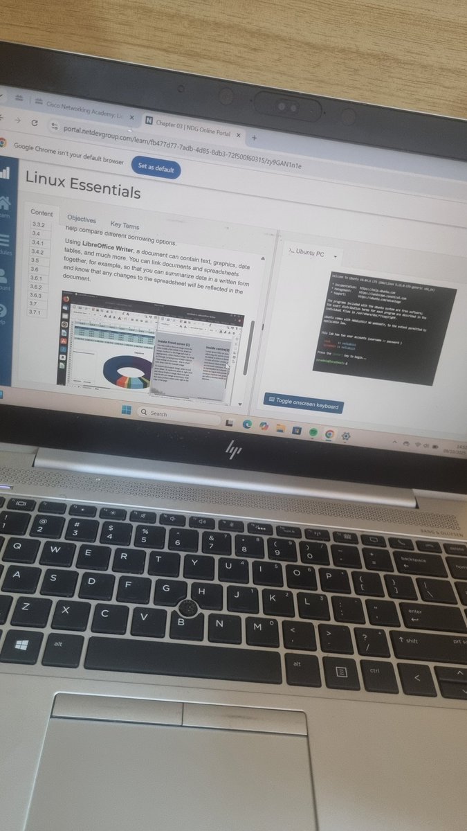 Ikehisaac1's tweet image. Continued my Linux Essentials today
#cybersecurity 
#LinuxEssentials