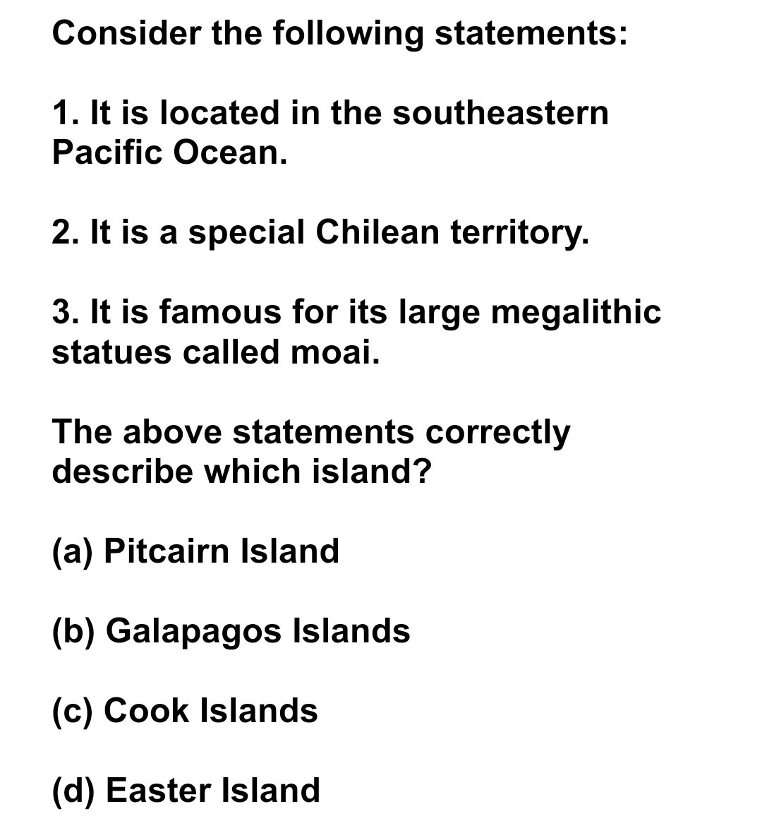 UPSC_mantra_'s tweet image. 🚨 Current Affairs- Moai Statues 

#UPSC #CurrenAffairs