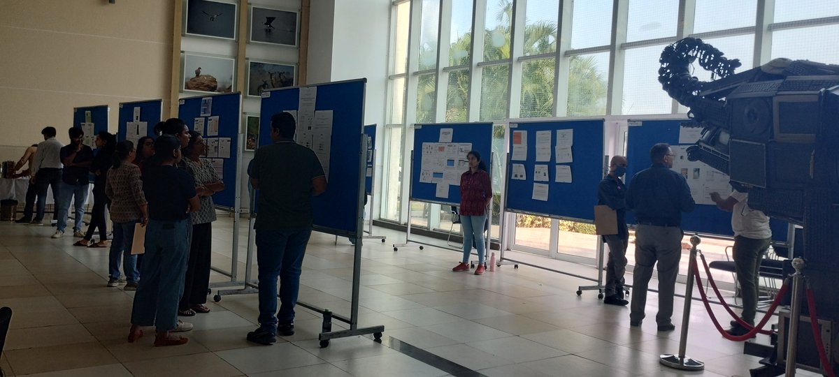 dls_snioe's tweet image. #PosterPresentations ✨
We hosted the Poster Presentations for our first yr Ph.D. students today.
It was a day of vibrant discussions, fresh ideas, and constructive feedback,  helping students sharpen their research and presentation skills💡
#GraduateResearch #AcademicExcellence