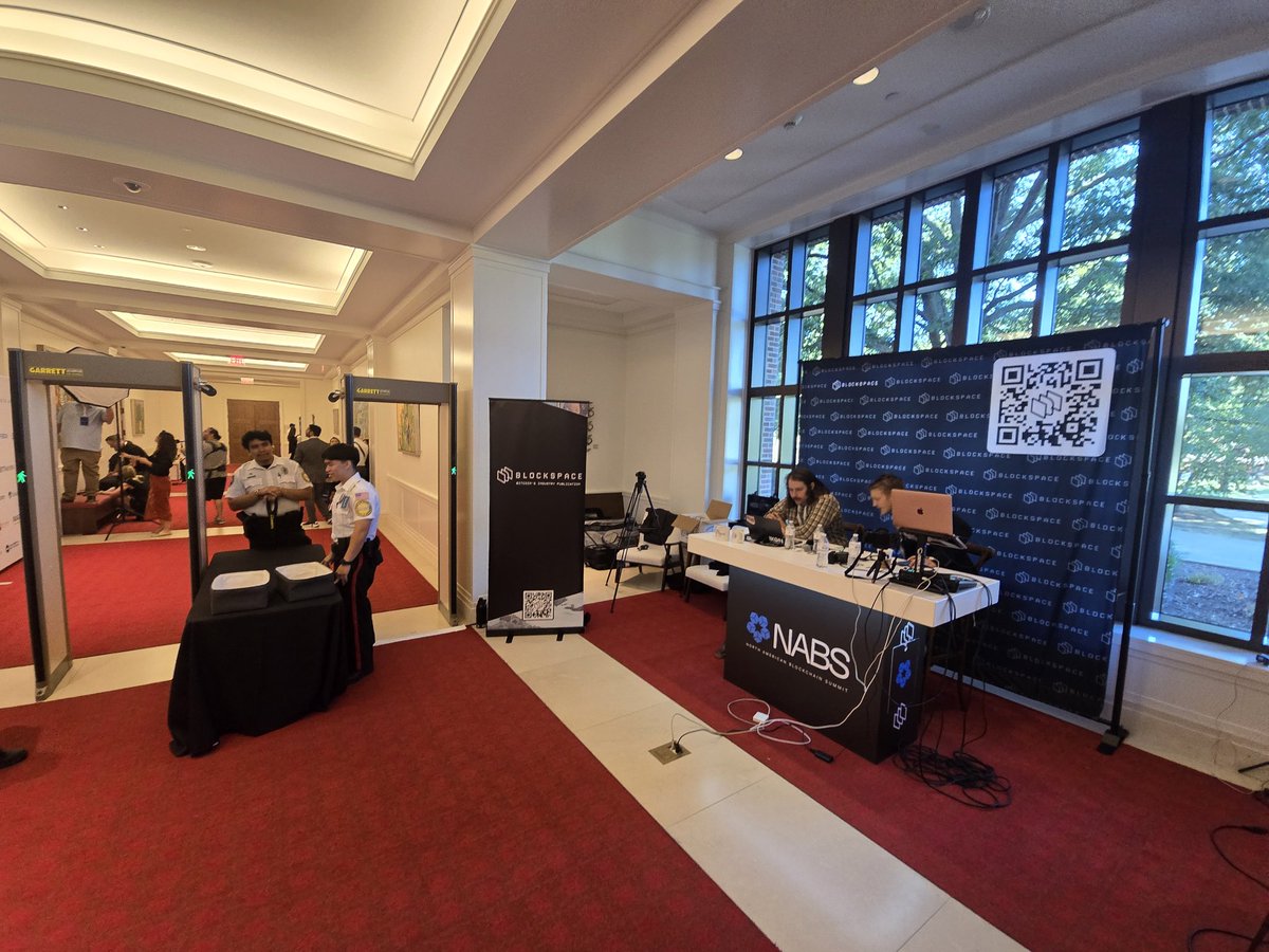 cbspears's tweet image. You can&apos;t get into @NABSummit without coming by the @blockspacepod podcast booth!

This is a completely different side of Bitcoin than Twitter, arguably twice as more impactful on the actual look of the network.

Be on the lookout for some great @theMiningPod episodes this month.