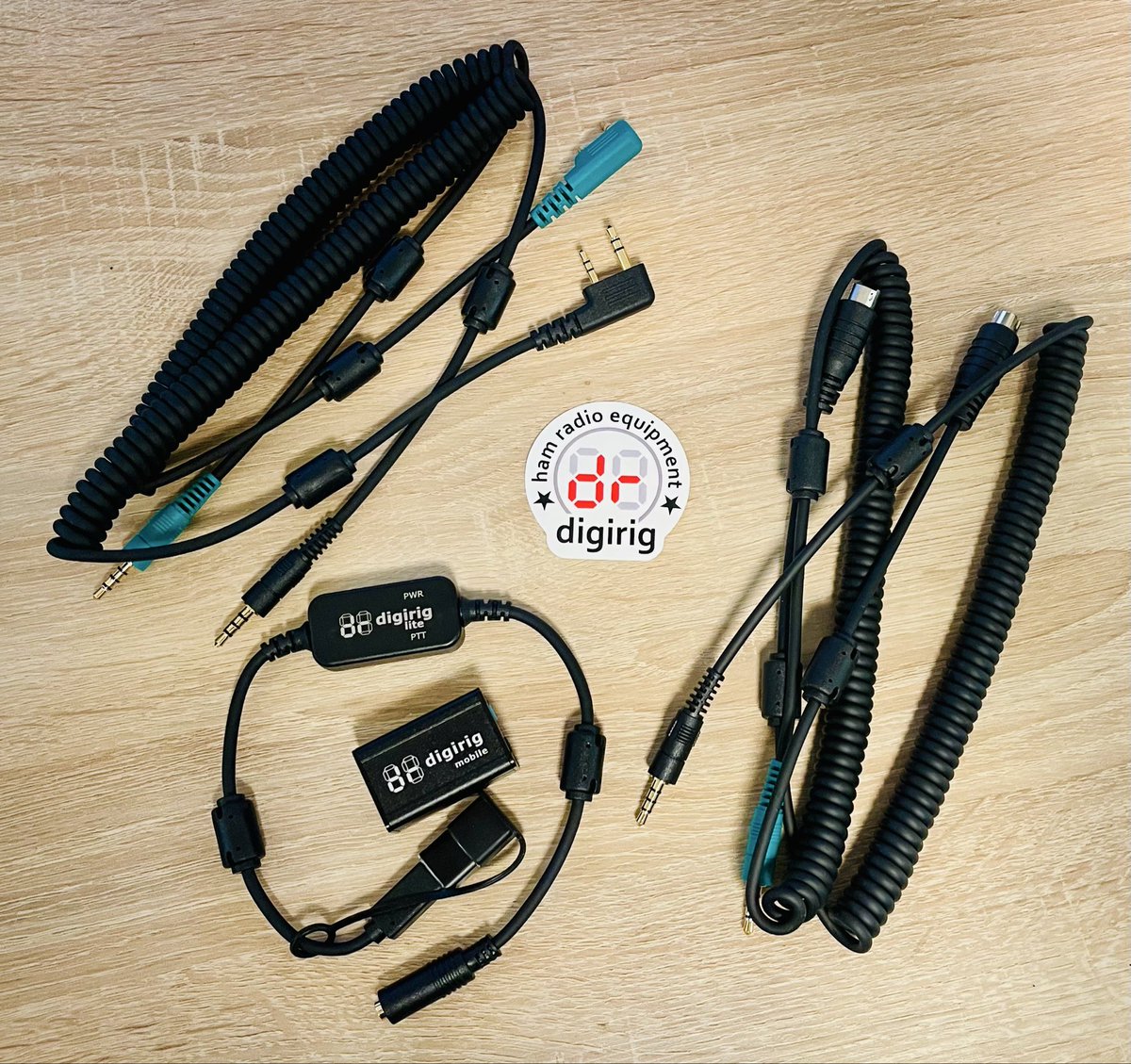 My <a href="/thedigirig/">digirig</a> family is growing… hello to the newcomers! One of these will replace at least twice the amount of cables and boxes in the shack while the other will work nicely with the hrt. vy73!