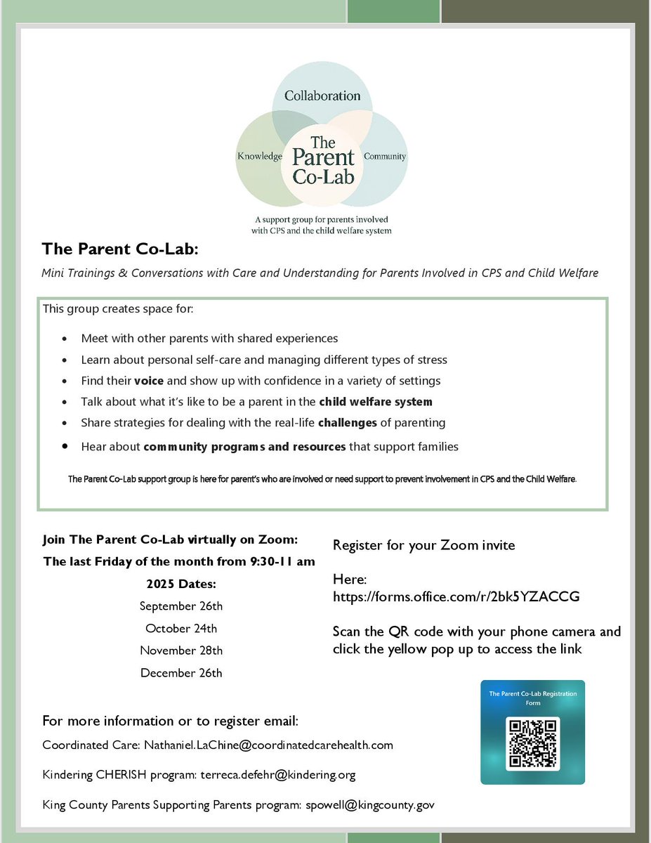 ECSupport_org's tweet image. The Parent Co-Lab Oct session information.