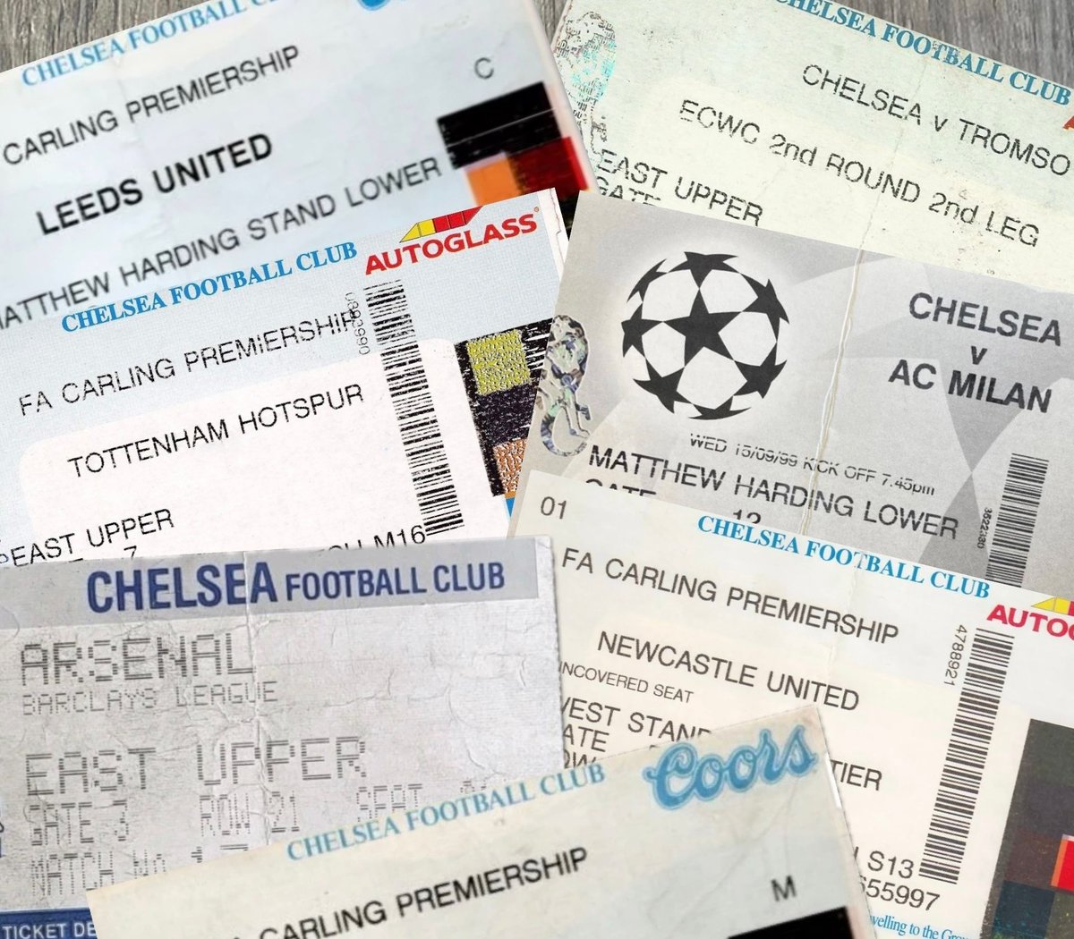 CHELSEA REWIND: ⏪ A real shame ticket stubs are now a thing of the past…