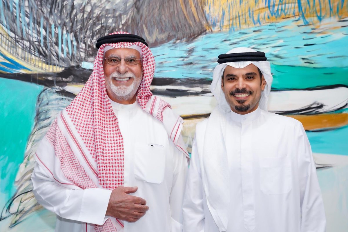 سعدت بحضور معرض (بر وبحر) للفنانة الشيخة هلا بنت محمد آل خليفة، الذي يقام بالتعاون مع مؤسسة الفن النقي بالرياض.

لوحات فنية مميزة برؤية مبدعة .. يجسد علاقة الإنسان بالطبيعة وتفاصيل البيئة الخليجية بروح معاصرة تعكس ذوق الفنانة الرفيع وإبداعها المميز.