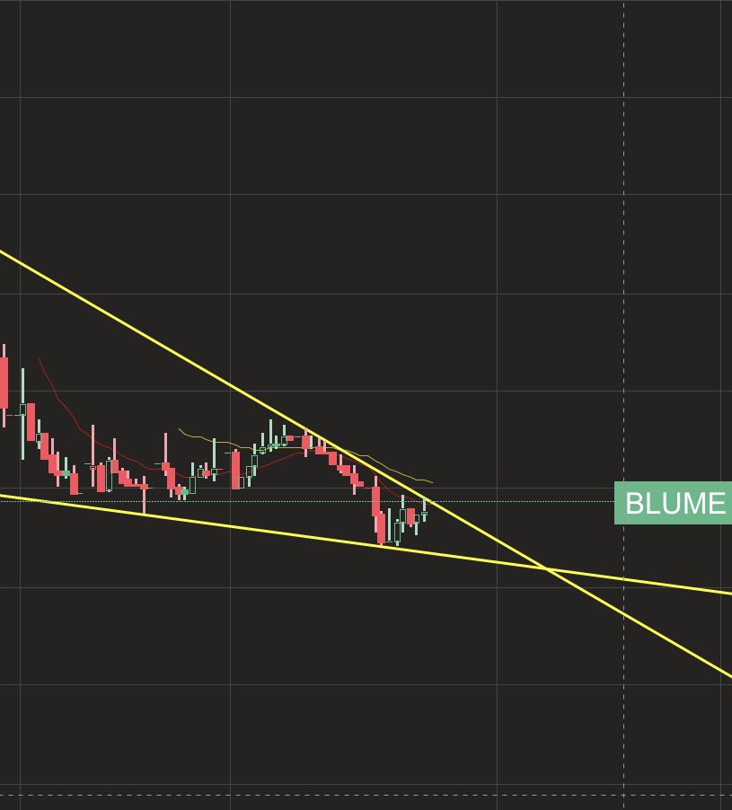Saatlik takoz izleyelim, bakalım hafta kapanışı nasıl olacak?   #blume