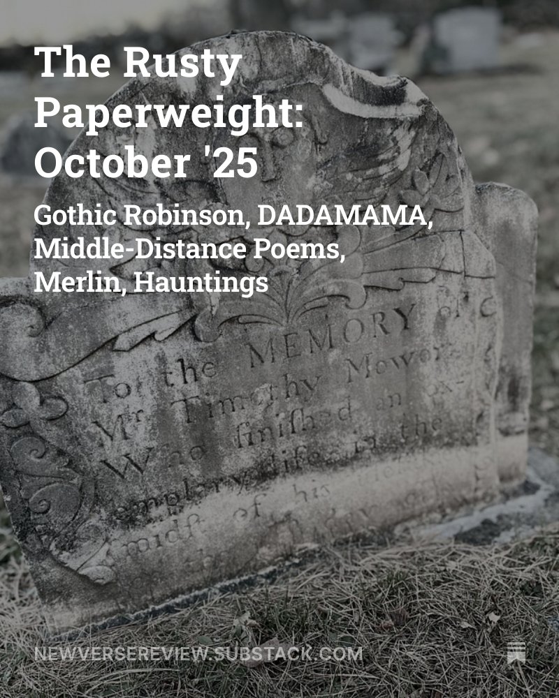 This month's links round-up is live (or undead, given the season). Featuring <a href="/dacooperpoet/">Daniel Cooper</a>  <a href="/Zina_GomezLiss/">Zina Gomez-Liss</a>  <a href="/TyndallOBrandon/">Tyndall Brandon</a> <a href="/MayaVenters/">Maya Venters</a> <a href="/TATFS/">Tristram Fane Saunders</a> <a href="/famous_letter/">M.I. Devine</a> <a href="/coffeephilosoph/">Christopher Honey @thomistpoet.bsky.social</a> <a href="/bbrodeurpoet/">Brian Brodeur</a> <a href="/SallyThomasNC/">Sally Thomas</a> <a href="/PaulDeane3/">Paul D. Deane</a> <a href="/victoriamoul/">Victoria Moul</a> <a href="/AmitMajmudar/">Amit Majmudar</a> <a href="/PoetForest/">Juleigh Howard-Hobson</a> <a href="/everseradio/">Ernest Hilbert</a>