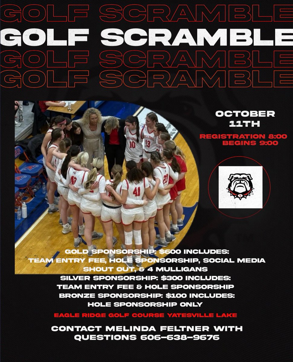 Golf scramble in 2 days!! Signups begin at 8:00. Belong playing at 9:00. Breakfast and lunch will be served . Come out and play! The weather looks amazing