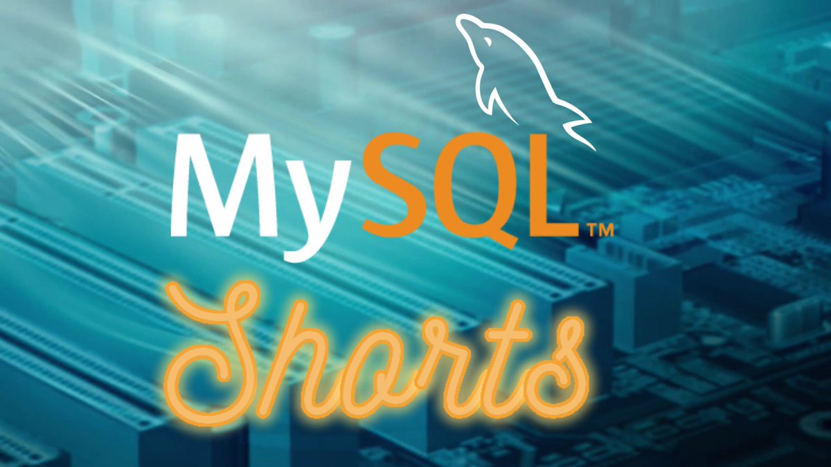 mysql_community's tweet image. 🎥 #MySQLShorts that highlights MySQL Document Store: Episode 11 - In this video, we show how to use find() to retrieve and filter documents in MySQL Document Store.
#MySQLCommunity #MySQL
social.ora.cl/6015AW7Hc:::